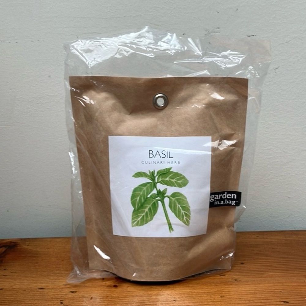 New Basil Garden in a Bag